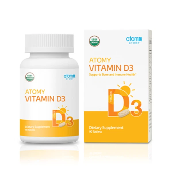 Atomy Vitamin D3 Supports Bone Immune Health Sunshine Vit 2000 IU 90 Tablet