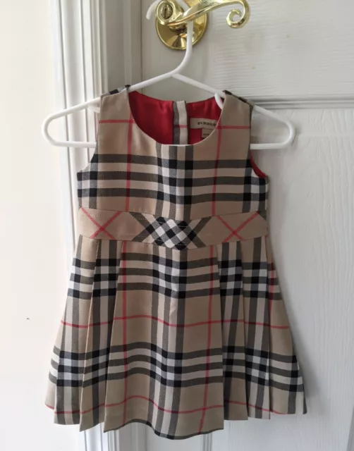 Girl's Burberry Dress - Size 12M