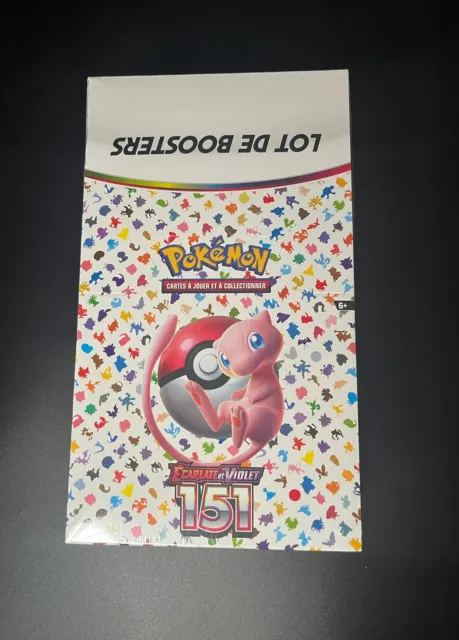 POKEMON 151 Display scellée de 10 Bundle de 6 Booster 3.5 FR Neuf - Cartes  à Jouer/Pokémon - golden-games