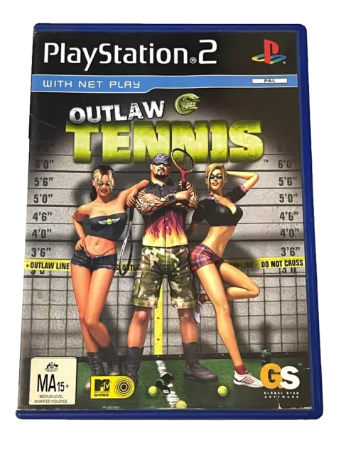 Outlaw Tennis PS2 PAL *Complete*