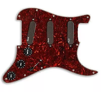 EMG VG20 Vince Gill Prewired/Loaded Guitar Pickguard Set, Tortoise