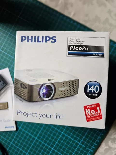 Philips PicoPix Projektor PPX 3414 Taschenprojektor - verpackt Top Zustand