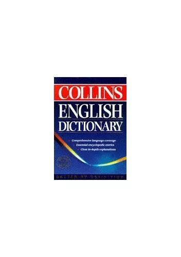 Collins English Dictionary by Unknown Hardback Book The Cheap Fast Free Post