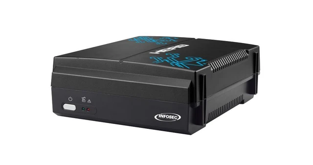 Onduleur Infosec Hero Touch LCD 400 VA - Alimentation Sans Interruption, 4 Prises IEC, Pour PC, écrans