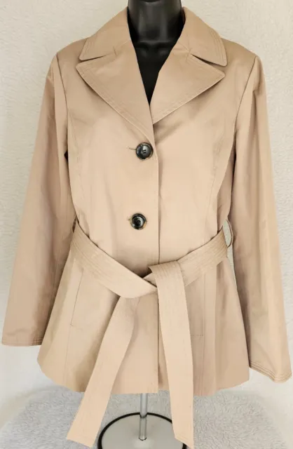 Ellen Tracy Jacket Coat Size S Womens Brown NWOT