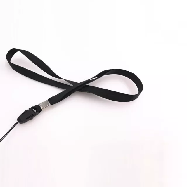 10pcs Black Neck Straps Lanyards For Camera Cell Phone MP3 ID Card Badge Holder 3