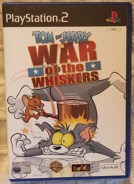 Tom and Jerry War of the Whiskers Game For PS2 Sony Playstation 2 Complete