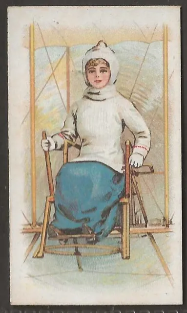 Wills Scissors-Sporting Girls 1913-#11- Flying