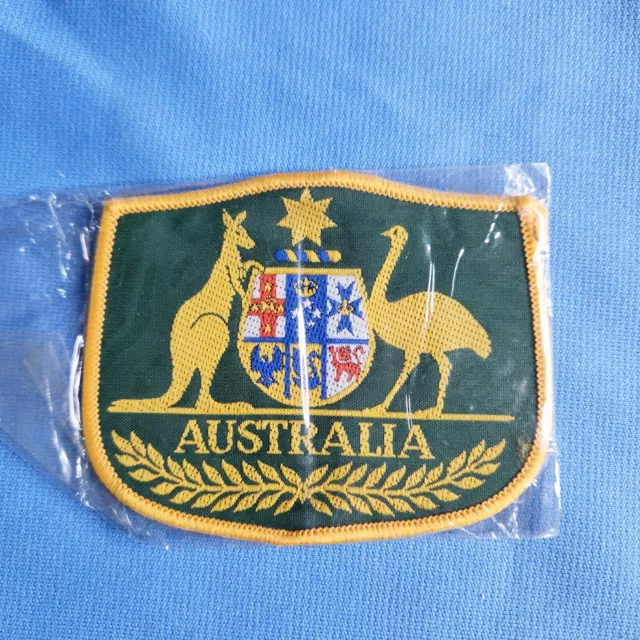 Vintage Australia Sewn Patch New Old Stock Deadstock