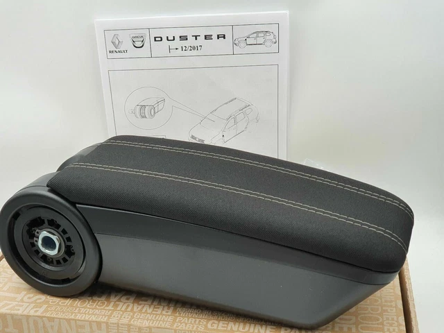 Accoudoir Central Pour Dacia Duster 2010-2017 - Noir - Rangement Intégré - Confort Conduite - 9