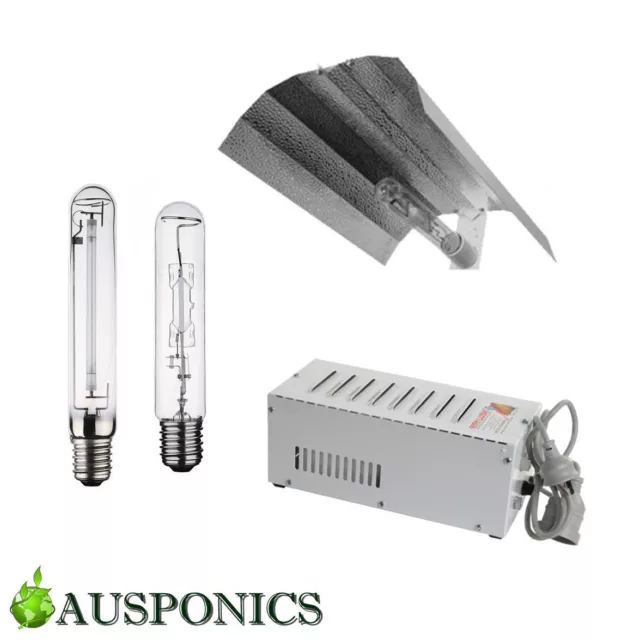 250W MAGNETIC BALLAST + HPS & MH Lamps + Aluminium Reflector Lighting Grow Kit