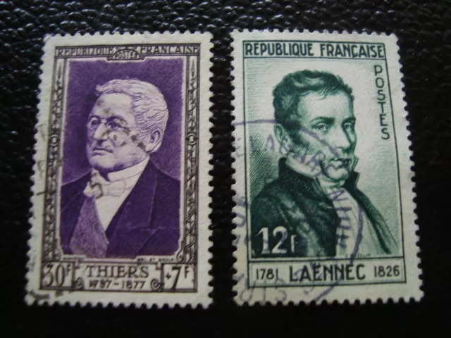 Frankreich - Briefmarke Yvert Und Tellier N° 935 936 Gestempelt (A15) French