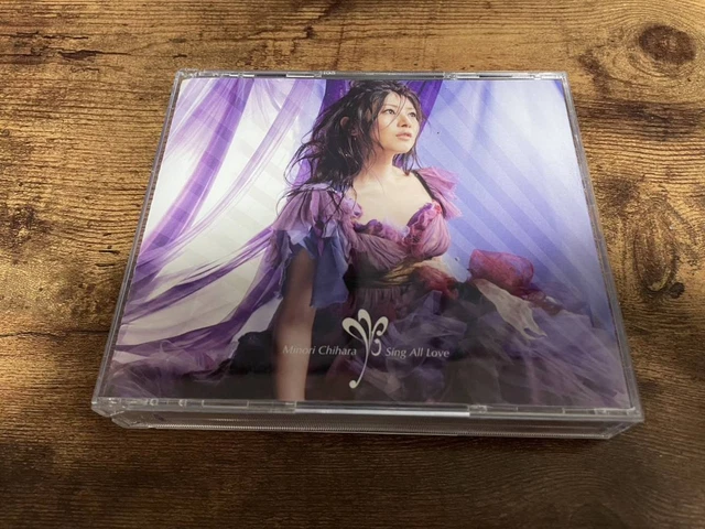 MINORI CHIHARA CD Sing All Love Blu ray Included First ion