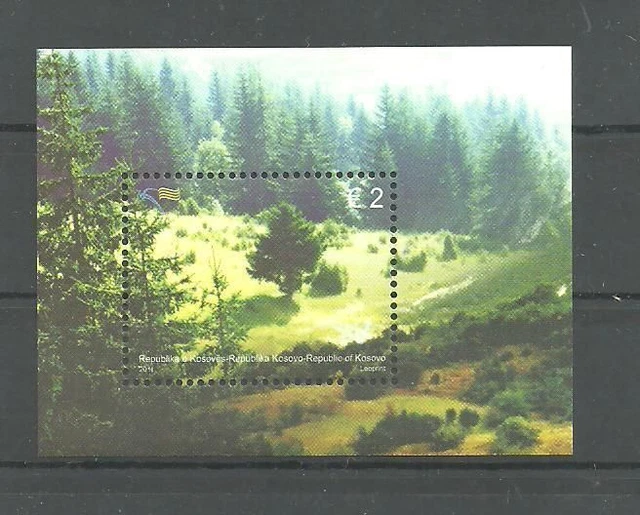 KOSOVO 2011 Europa cept Wälder Block postfrisch
