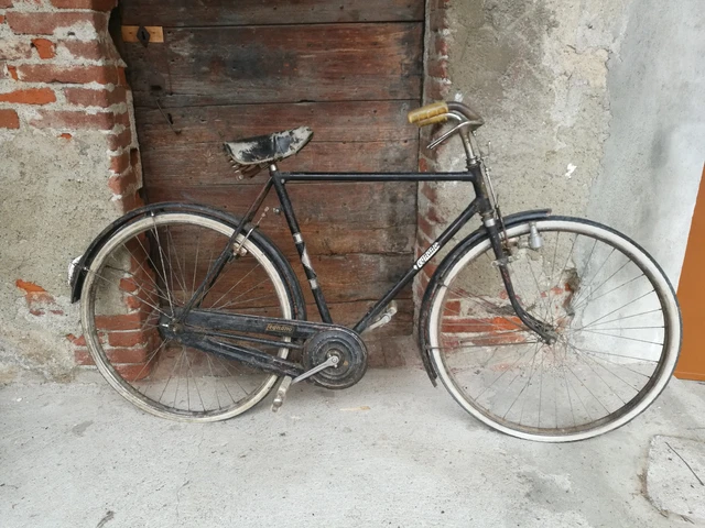 LEGNANO ANTICA BICI bicicletta epoca freni bacchetta UOMO anni 40