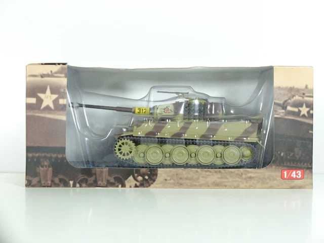 Miniature Militaire Char Tank Blindé Pz.Kpfw. VI Tiger Ausf. E 181