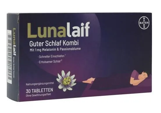 LUNALAIF Guter Schlaf Kombi, 30 Tabletten, PZN: 17987602