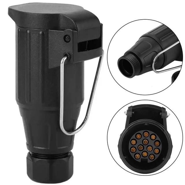 Adaptateur Prise Remorque Maxxima - Conversion Grote Vers Prise 3 Broches - Pour Camions Et Véhicules