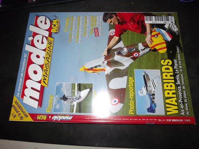 Plan Encarté Magazine Modèle N°688 - Fokker V25 / Blizzard Fennec Thunderbolt - Occasion