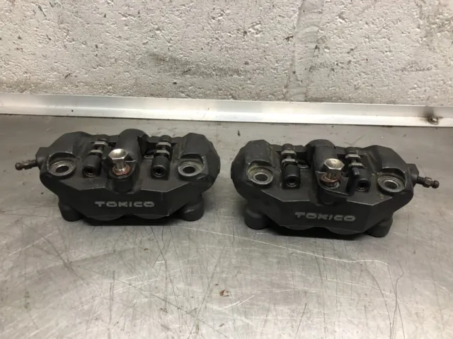 Suzuki Gsxr K5 K6 2005-2006 1000 Tokico Front Left Right Calipers Set Pair