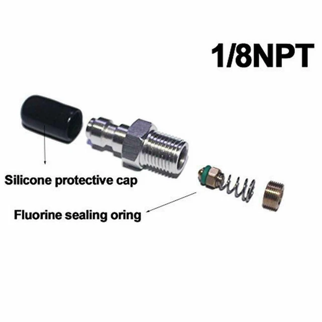 Efficiente adattatore di collegamento testa rapida 18 NPT maschio raccordo filo PCP