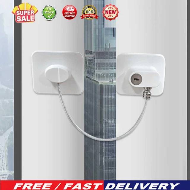 Universal Door Limiter Aluminum Alloy Door Lock for Child Kids Protective Device