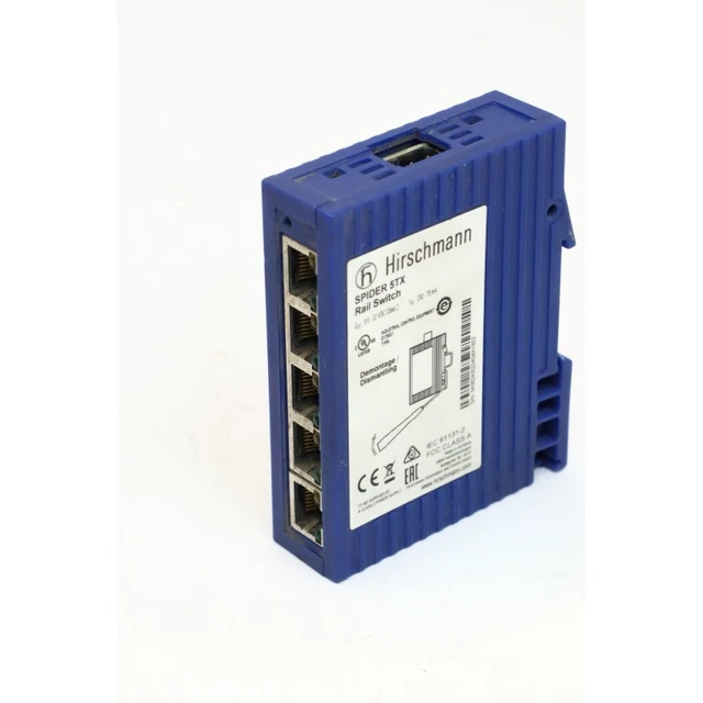 Spider R5tx HIRSCHMANN SPIDER 5TX Rail switch (B1144) EUR 40,00 - PicClick FR