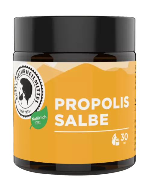 Aktiv Naturheilmittel Propolis Creme / Salbe 30g | Rein, Hochwertig & 100% Echt