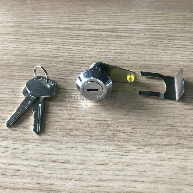 Cab Door Lock Cylinder W/2 Keys Fit For Komatsu PC120-5 PC200-5 PC60-6 Excavator
