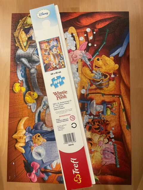 TREFL JIGSAW PUZZLE - 1000 Piece - Winnie Pooh Pu Puh - Comic Disney ...
