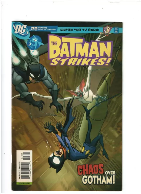 The Batman Strikes #23 DC Comics 2006 Batgirl & Man-Bat Animated FN/VF 7.0