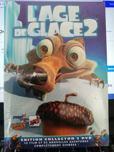 Coffret 2 Dvd L'age De Glace 2 Edition Collector 2006 Neuf Sous Blister