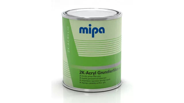 Mipa 2K-Acryl-Grundierfiller grau 10:1 inkl. Härter (1kg)