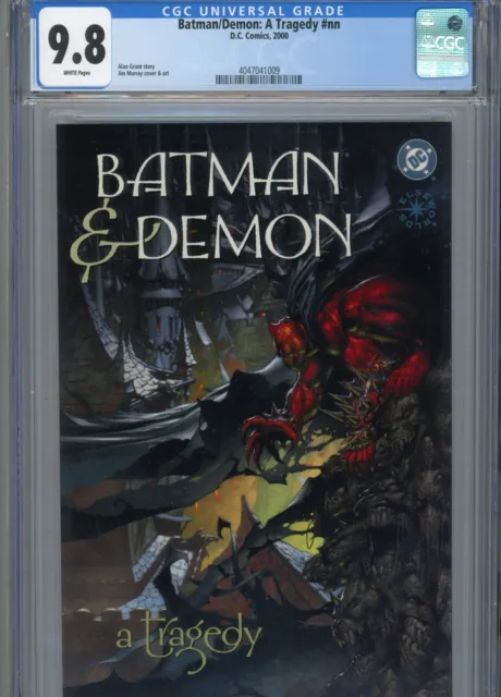Batman Demon A Tragedy Mt 9.8 Cgc White Pages Grant Story Murray Cover And Art