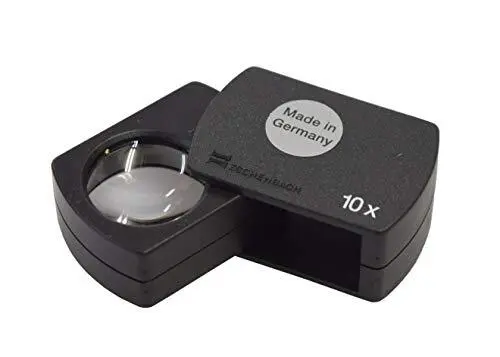 Loupe ESCHENBACH inspection folding plastic magnifier magnification x10 [05b]
