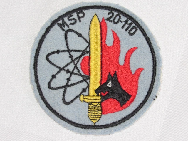 03E3 Badge Fabric Army France Patch Msp 20-110 Base Overhead 110
