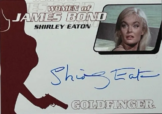 Shirley Eaton Autograph WA42 James Bond Archives 2014 Edition, Women of Bond