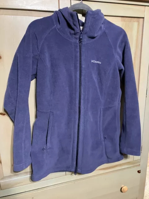 Columbia  Women's Benton Springs II Long Hoodie Purple Medium