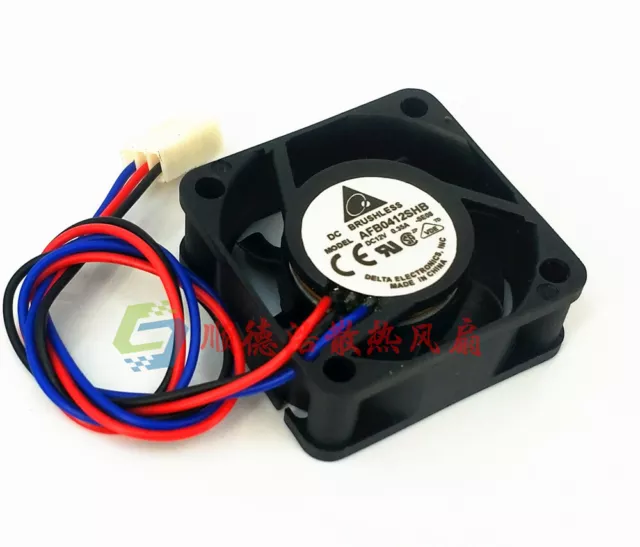 Delta 4015 AFB0412SHB 12V 0.35A 4CM power 3 wire speed fan 40 * 40 * 15MM