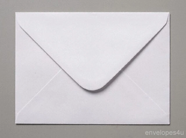 C7 A7 weiß C7 Mini Umschläge 82 x 113 mm 100 gsm RSVP Kartenherstellung Handwerk kostenlos P&P