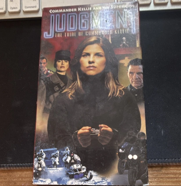 Commander Kelly JUDGMENT TRIAL OF Commander Kellie and the Superkids VHS 1999 Copeland ...