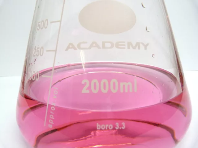 2L 2000Ml Borosilicate Glass Conical Flask 3