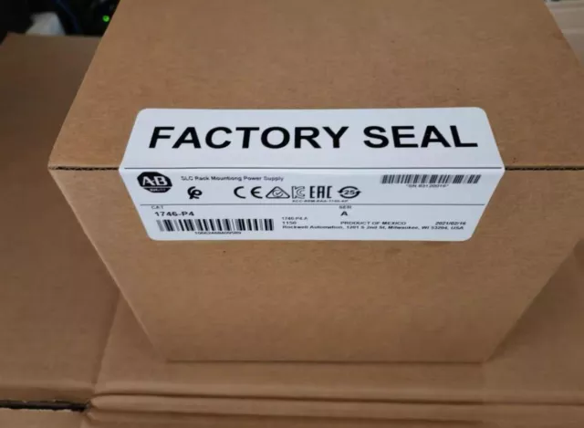 Factory Sealed Allen-Bradley 1746-P2 Chassis Power Supply PLC 1746-P2 New In Box