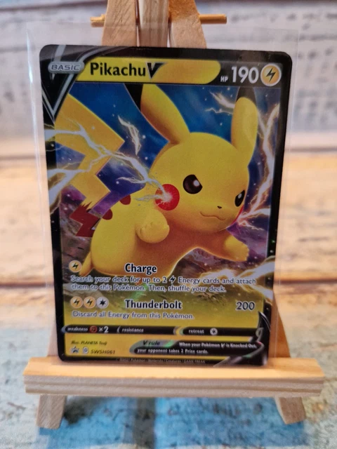 Pikachu V - SWSH061  - Sword & Shield Black Star Promos - Pokemon.