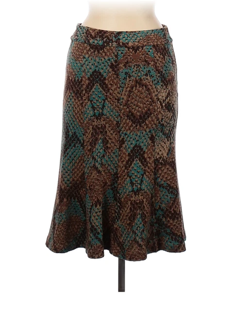 Diane von Furstenberg Women Brown Formal Skirt 6