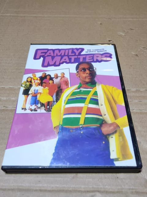 Family Matters: The Complete Seventh Season, DVD NTSC