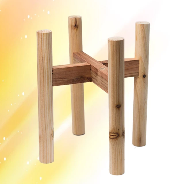 Stand en bois Century stand en bois rack en bois jardin extérieur pots 6