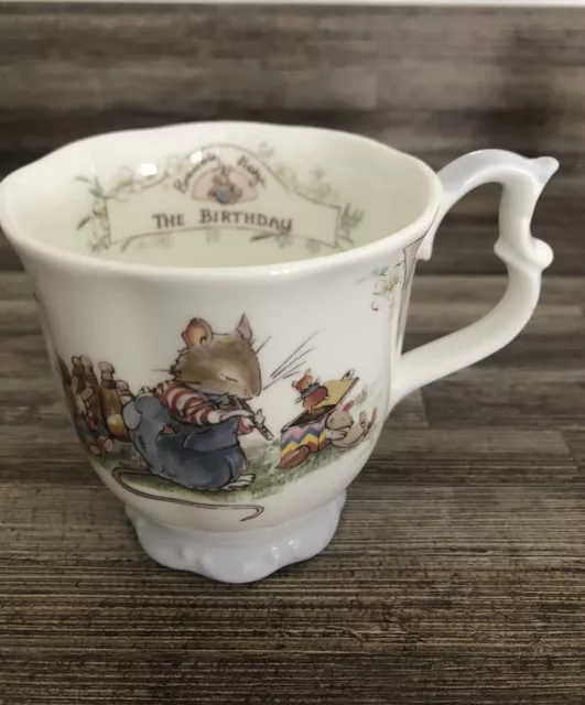 The Brambly Hedge Collection, Cup Royal Doulton, Vin 1987 The Birthday Unused