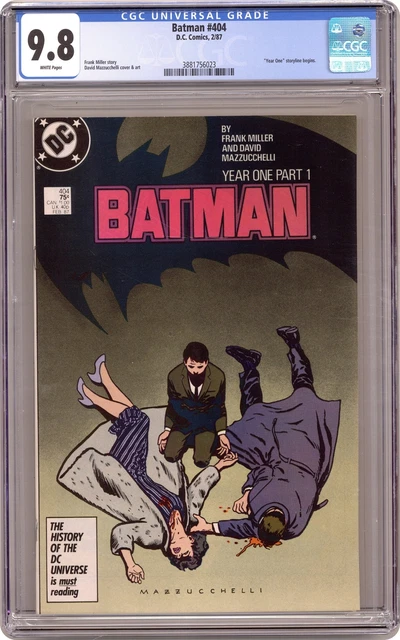 Batman #404 CGC 9.8 1987 3881756023