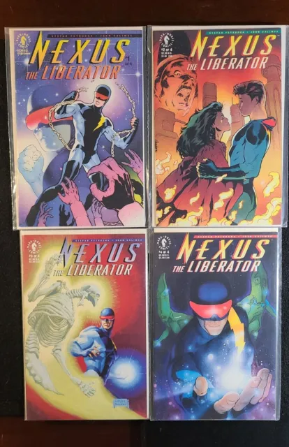 Nexus The Liberator #1-4 (Dark Horse Comics 1992) Complete Set